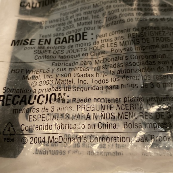 Hot Wheels Tooned Mercy Breaker Happy Meal Toy - Picture 5 of 7